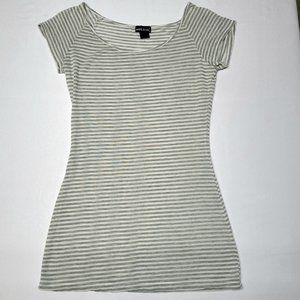 Wet Seal Long Striped Top